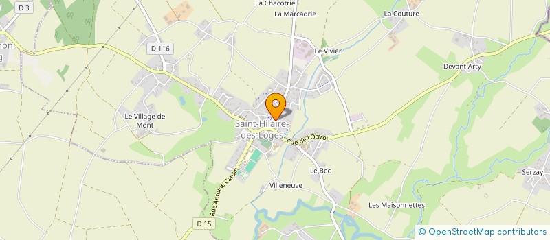 localisation de l'entreprise MADAME CELIA ANRAFA à SAINT-HILAIRE-DES-LOGES
