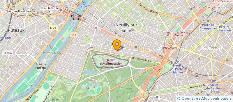 localisation de l'entreprise MADAME CELIA ARCONADO à NEUILLY-SUR-SEINE