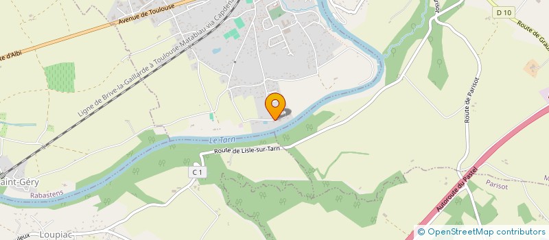 localisation de l'entreprise MADAME CELIA ARNAL à LISLE-SUR-TARN