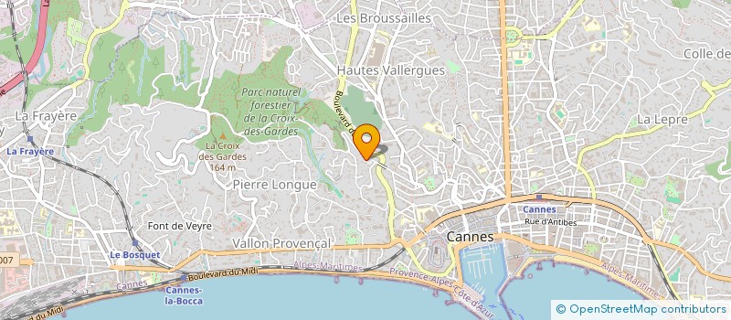 localisation de l'entreprise MADAME CELIA AUBERT à CANNES
