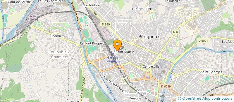 localisation de l'entreprise MADAME CELIA AWOUA à PERIGUEUX