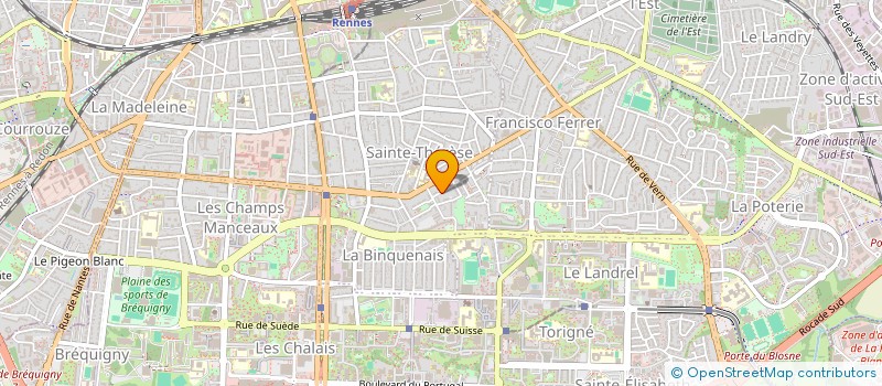 localisation de l'entreprise MADAME CELIA BARBOT-MAURY  RENNES