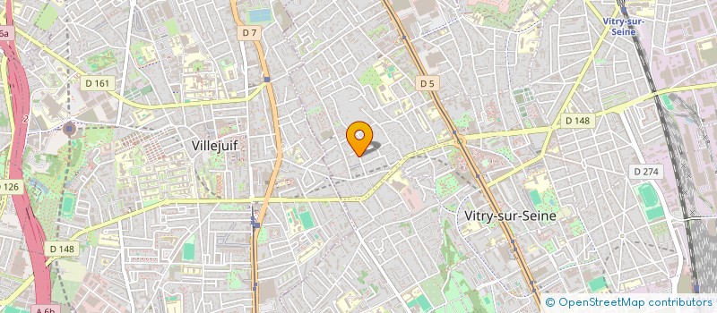 localisation de l'entreprise MADAME CELIA BAZZANA  VITRY-SUR-SEINE