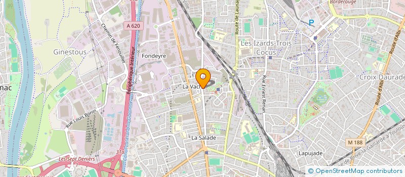 localisation de l'entreprise MADAME CELIA BENYAMINA  TOULOUSE