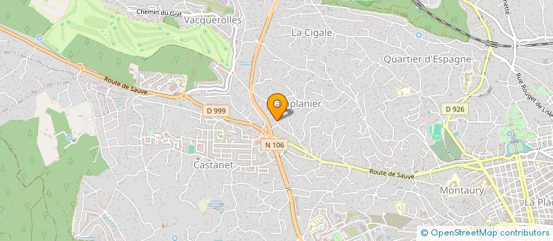 localisation de l'entreprise MADAME CELIA BERGOGNE  NIMES