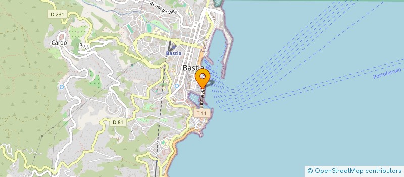 localisation de l'entreprise MADAME CELIA BIANCO à BASTIA