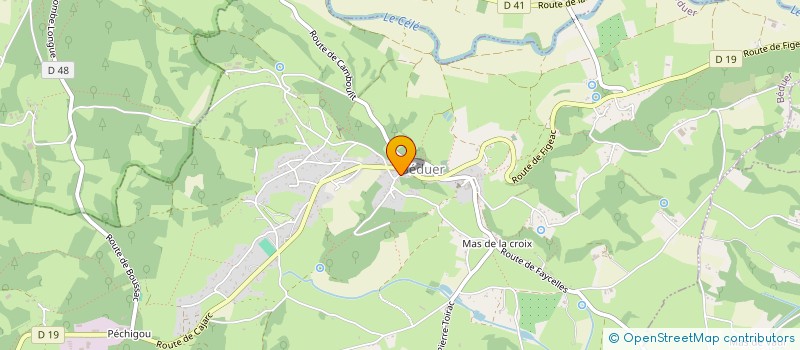 localisation de l'entreprise MADAME CELIA BLON  BEDUER