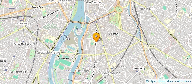 localisation de l'entreprise MADAME CELIA BORNAS MONTANA à TOULOUSE