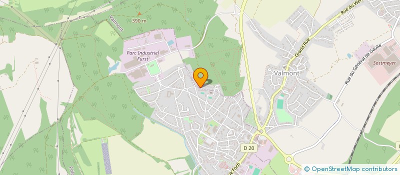 localisation de l'entreprise MADAME CELIA BOUHALLOUFA  MACHEREN