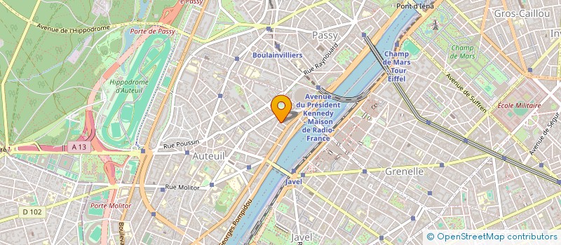 localisation de l'entreprise MADAME CELIA BOUKERROU  PARIS