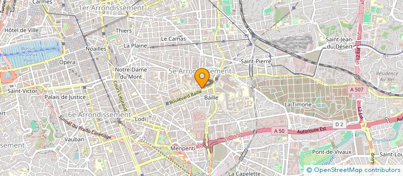 localisation de l'entreprise MADAME CELIA BOULBES à MARSEILLE