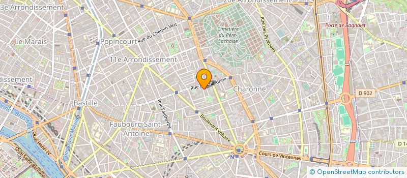 localisation de l'entreprise MADAME CELIA BOULESTEIX  PARIS