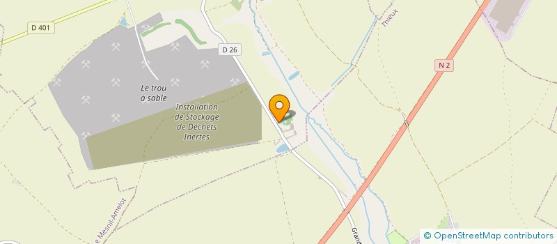 localisation de l'entreprise MADAME CELIA BRIDE  VILLENEUVE-SOUS-DAMMARTIN