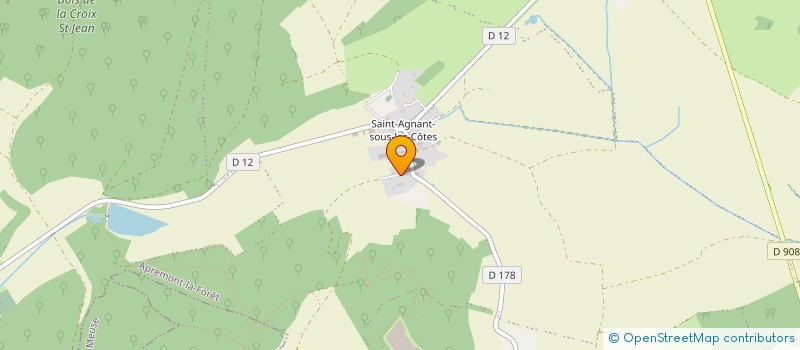 localisation de l'entreprise MADAME CELIA BRISSE à APREMONT-LA-FORET