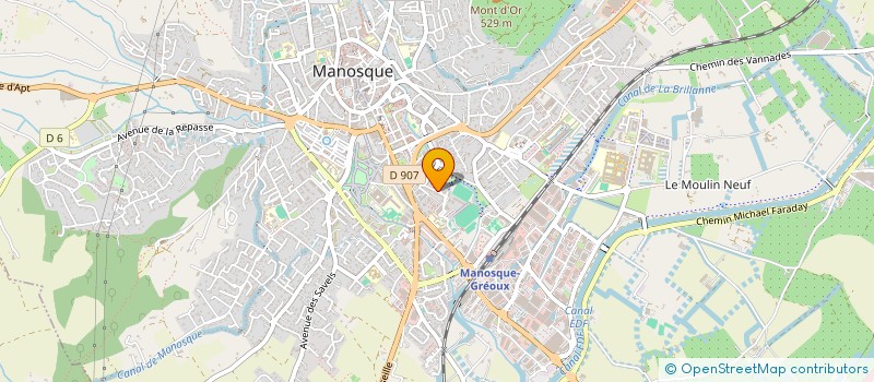 localisation de l'entreprise MADAME CELIA BROCHIER-SEDOURAMANE à MANOSQUE