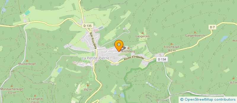 localisation de l'entreprise MADAME CELIA BROCKLY  LA PETITE-PIERRE