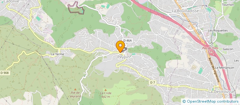 localisation de l'entreprise MADAME CELIA BRUNIER  PEYPIN