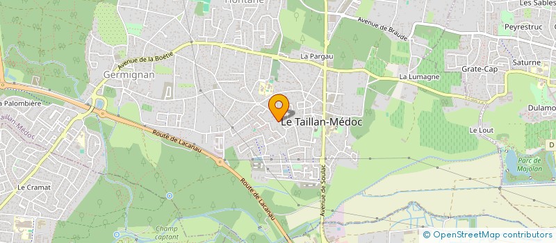 localisation de l'entreprise MADAME CELIA BURCKBUCHLER  LE TAILLAN-MEDOC