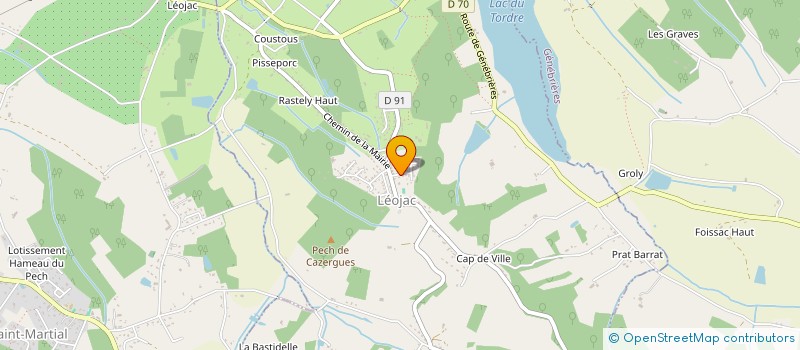 localisation de l'entreprise MADAME CELIA CAPPELLERI  LEOJAC