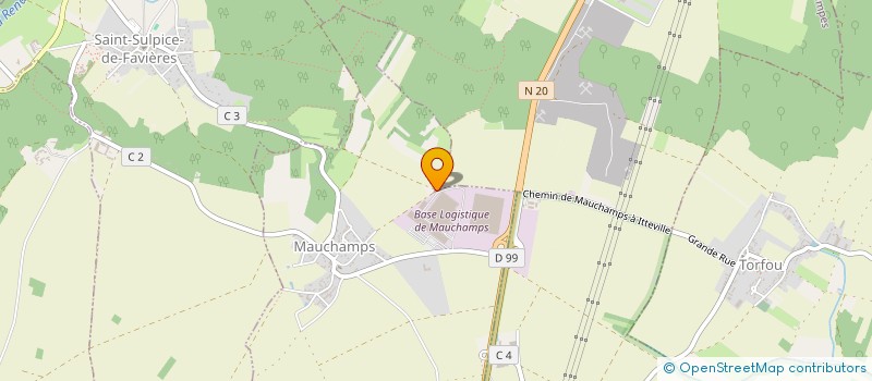 localisation de l'entreprise MADAME CELIA CARISETTI  MAUCHAMPS