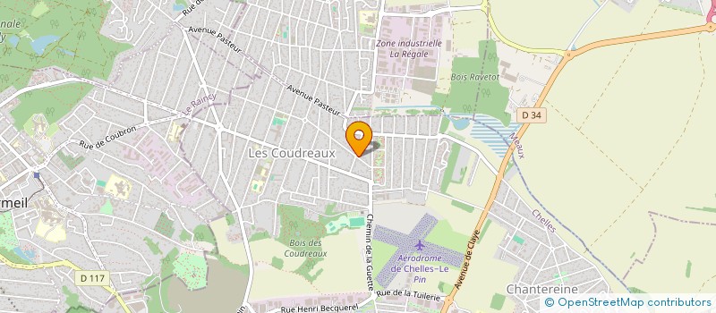 localisation de l'entreprise MADAME CELIA CASANO  CHELLES