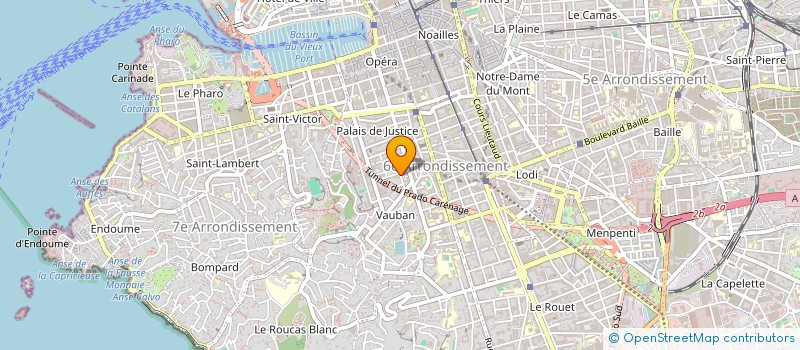 localisation de l'entreprise MADAME CELIA CASSAI  MARSEILLE