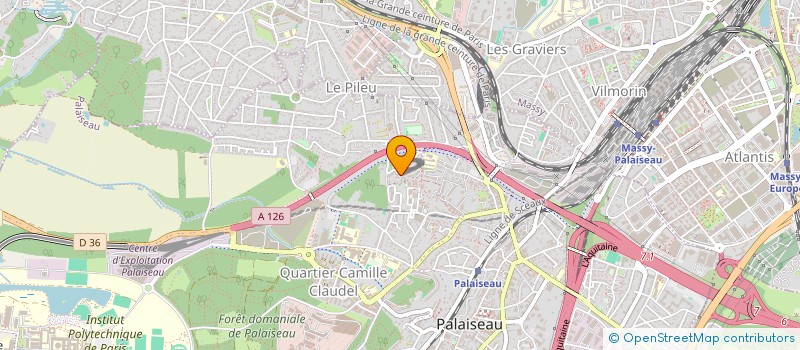 localisation de l'entreprise MADAME CELIA CHAPELLE  PALAISEAU