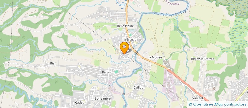 localisation de l'entreprise MADAME CELIA CHARLOSSE  SAINTE-ROSE