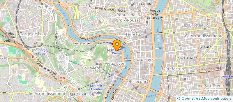 localisation de l'entreprise MADAME CELIA CHAUVET  LYON 5EME