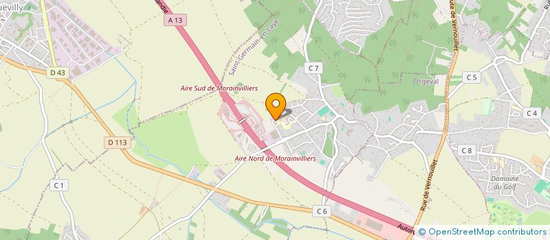localisation de l'entreprise MADAME CELIA CHAZALETTE à MORAINVILLIERS
