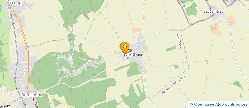 localisation de l'entreprise MADAME CELIA CHERON  BREVAL