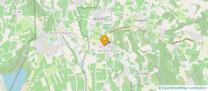 localisation de l'entreprise MADAME CELIA CHISCHPORTICH  SAINT-MARTIN-DE-LA-BRASQUE