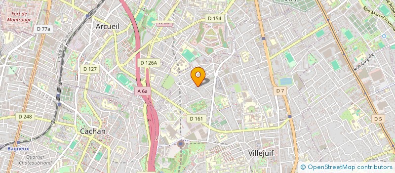 localisation de l'entreprise MADAME CELIA COHEN  VILLEJUIF