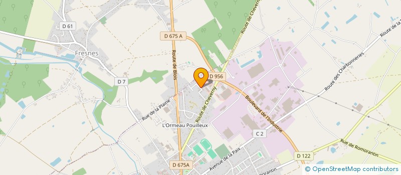 localisation de l'entreprise MADAME CELIA COLLAS à LE CONTROIS-EN-SOLOGNE