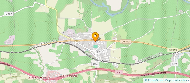 localisation de l'entreprise MADAME CELIA COMBES à CASTELNAU-D'AUDE