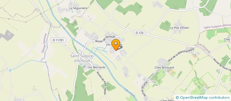 localisation de l'entreprise MADAME CELIA COMOTTO  SAINT-SULPICE-D'ARNOULT