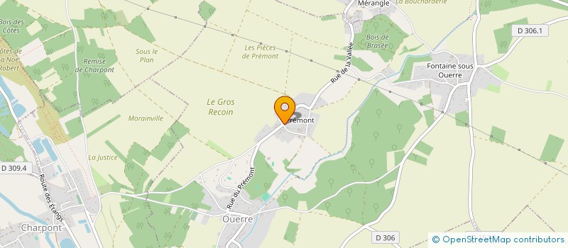 localisation de l'entreprise MADAME CELIA COUMAILLEAU à OUERRE
