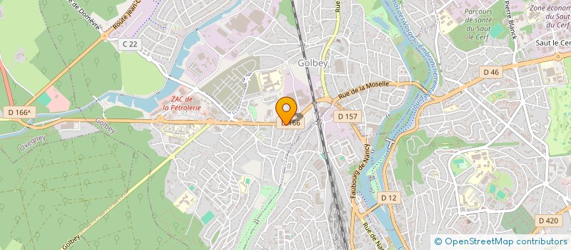 localisation de l'entreprise MADAME CELIA COURTOIS  GOLBEY