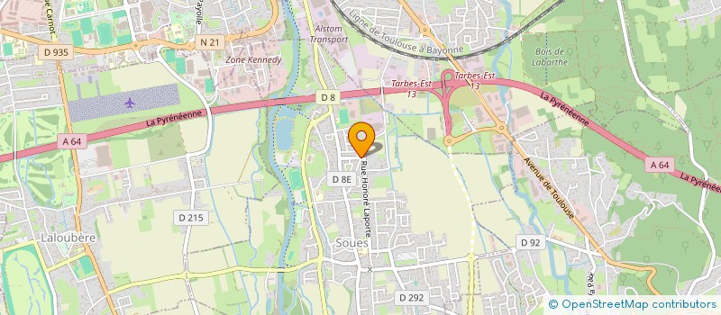 localisation de l'entreprise MADAME CELIA CRASPAY  SOUES