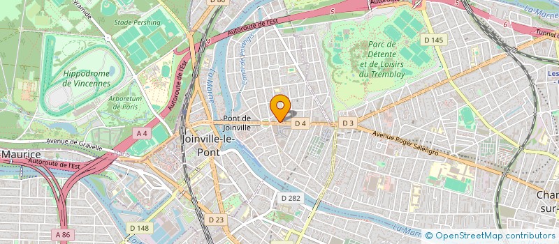 localisation de l'entreprise MADAME CELIA DANJON  JOINVILLE-LE-PONT