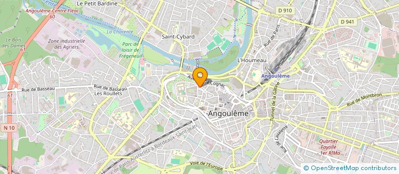 localisation de l'entreprise MADAME CELIA DANNA  ANGOULEME