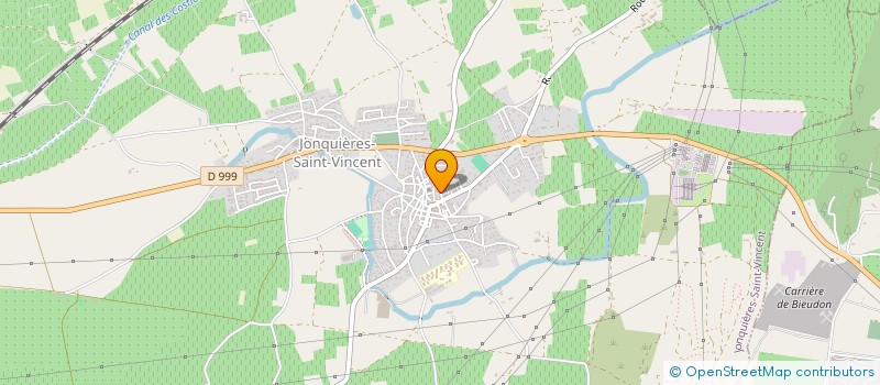 localisation de l'entreprise MADAME CELIA DANY  JONQUIERES-SAINT-VINCENT