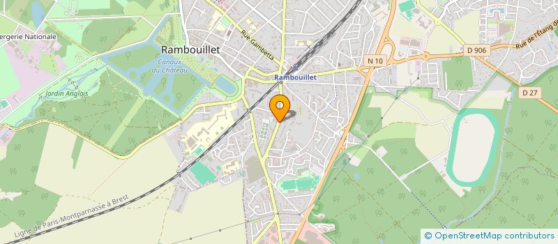 localisation de l'entreprise MADAME CELIA DEBARGUE à RAMBOUILLET