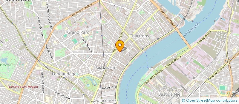 localisation de l'entreprise MADAME CELIA DELILLE  BORDEAUX