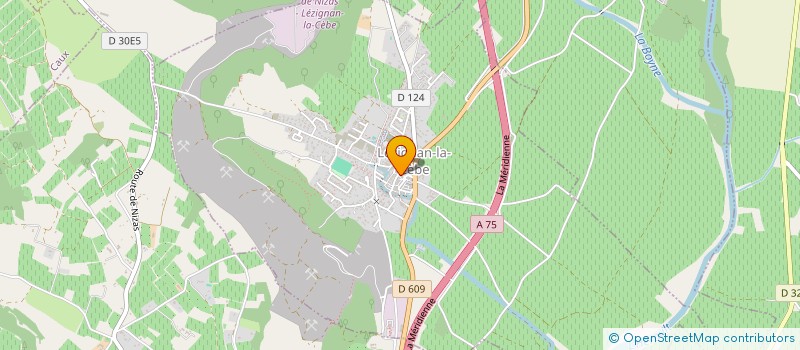 localisation de l'entreprise MADAME CELIA DELSOL  LEZIGNAN-LA-CEBE