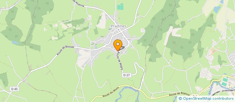 localisation de l'entreprise MADAME CELIA DENIS  PRADINES