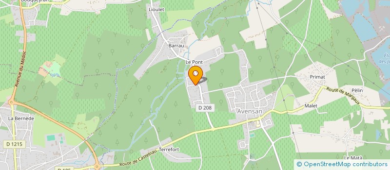 localisation de l'entreprise MADAME CELIA DENY  MOULIS-EN-MEDOC