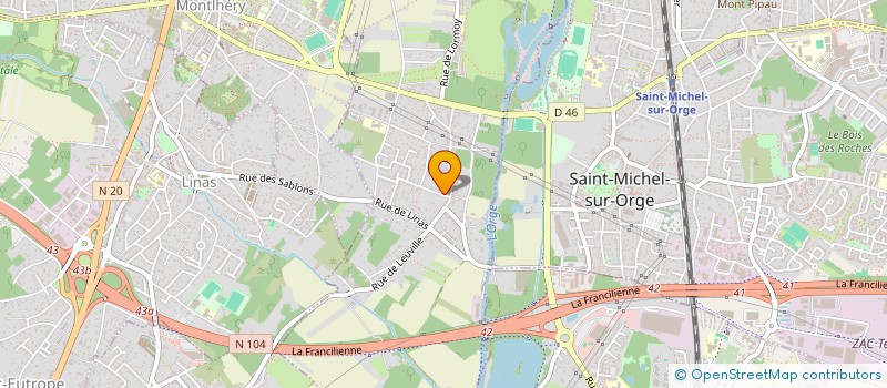 localisation de l'entreprise MADAME CELIA DICHARRY à LONGPONT-SUR-ORGE