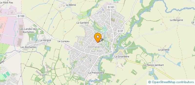 localisation de l'entreprise MADAME CELIA DOBIGEON  SAINT-DENIS-LA-CHEVASSE