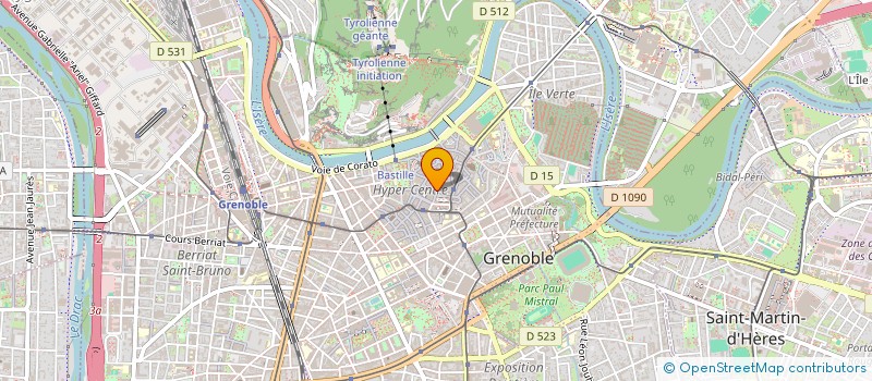 localisation de l'entreprise MADAME CELIA DRAY à GRENOBLE